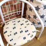 豆イスカバー❁︎北欧 リボン kinari