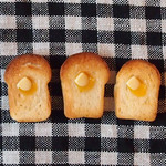 【ちょっと小さめ】ミニチュアの本物パン♡バタートースト（マグネット選択可）
