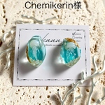 🤍Chemikerin様🤍　海のクラゲ　イヤーカフ用