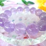 ☆愛の守護石☆心の安らぎ☆ストレス緩和☆　☆ＡＡＡ☆ピンクアメジスト♪（ローズアメジスト）♪　★大珠　１４ｍｍ♪