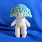 【創作ぬい】ティアドロップカットの瞳の少女【着せ替えぬいぐるみ】