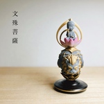 仏像　ちいさな仏さま　＊文殊菩薩＊  STONEGOLD