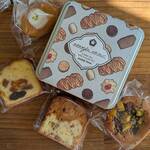 【7/21 21:00～販売】new osanji缶と焼き菓子セット 