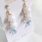 drop waltzミズクラゲ〔ホワイト〕イヤリング/ピアス