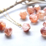 【残り15】ヒマラヤ山脈パールヴァティー産 　マニカラン　水晶　ヘキサゴン　サージカルステンレスネックレス40cm 