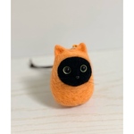 黒猫だるま猫ちゃん☆オレンジ