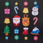 クリスマス　吊るし飾り　壁面飾り　ガーランド　12月　冬