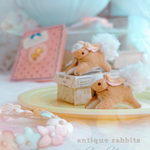 再販は♡アンティーク四つ足うさちゃん