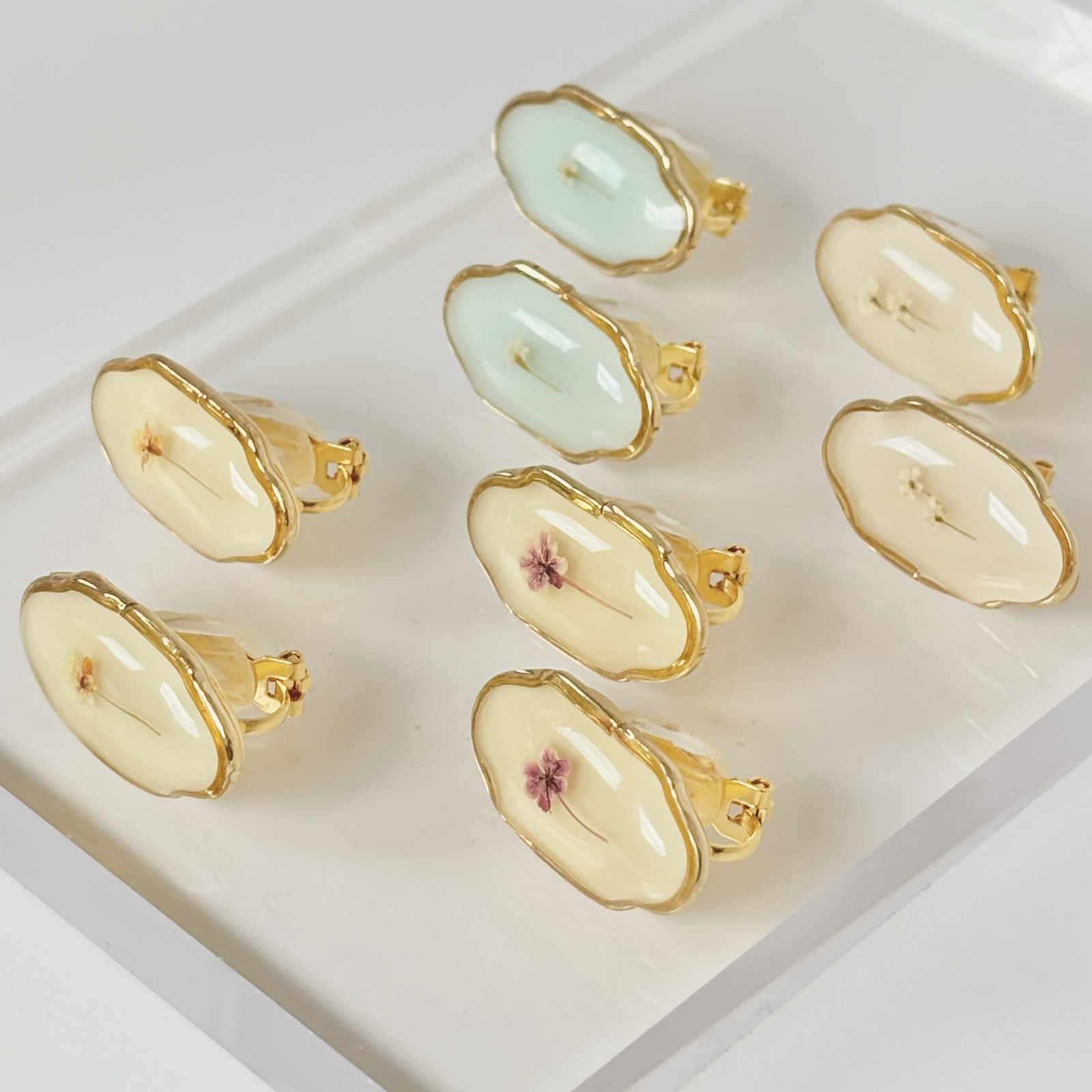 sale！毎日使えるシンプルかわいいお花のイヤリング 450,000円
