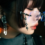 -鐡 -glass charm【耳飾り変更有】