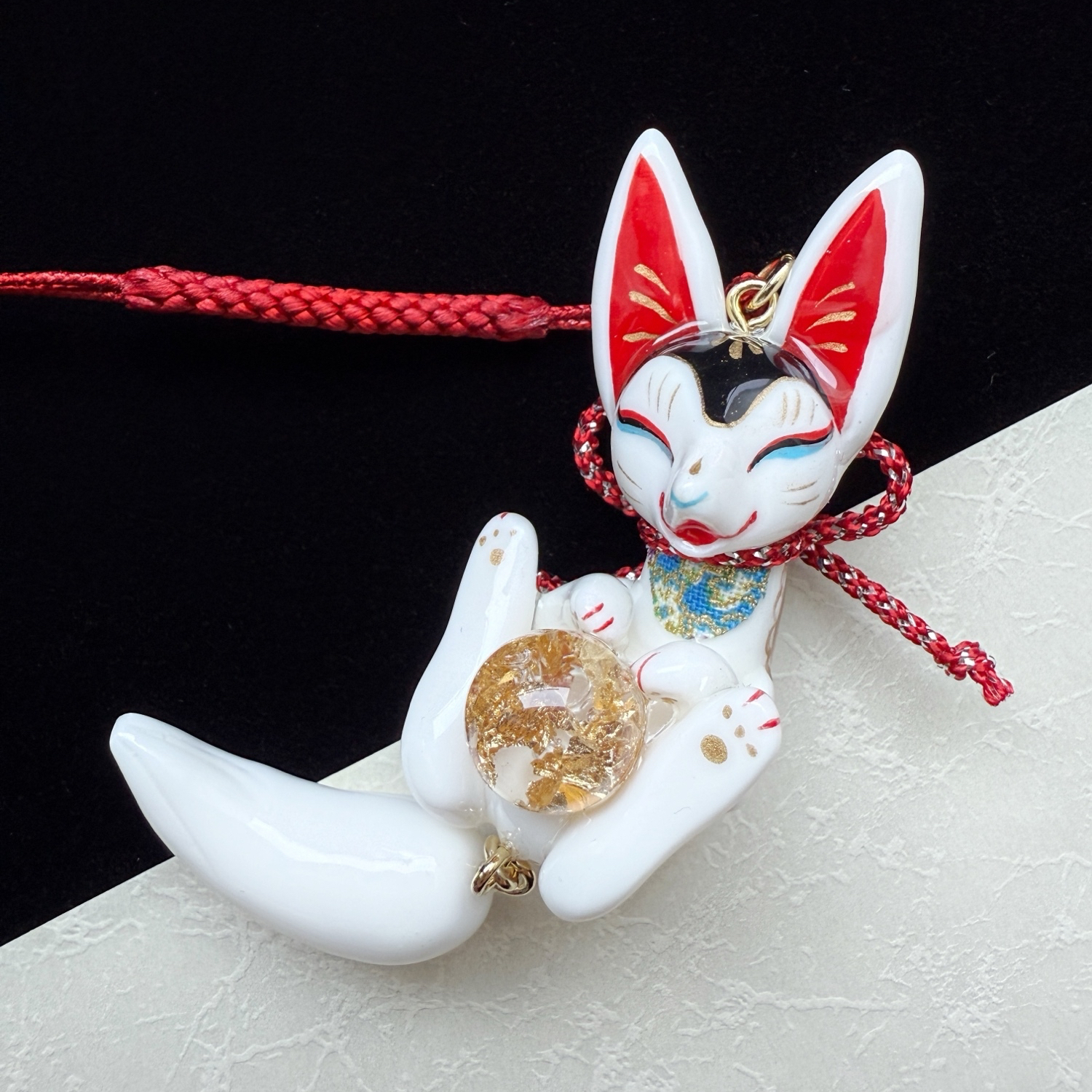 ミムラさん様　　狐面ピアス　２セット Amazon | キツネ 狐面 般若 鬼面 シルバー925 ピアス