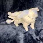 宝石獣 ラピスラズリ 【natuo】アートドール ぬいぐるみ ハンドメイド 幻獣