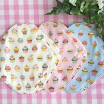 カップケーキの布ナプキン☆6枚セット☆3層構造