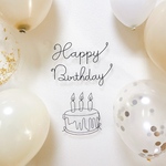 sasupli様専用  Happy  Birthday　ハーフバースデー　ハッピーバースデー　誕生日　飾り　バースデーフォト　ワイヤークラフト　ワイヤーアート