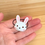 ミニチュア雑貨 お祭りお面(うさぎ)