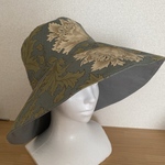 ウイリアムモリス アネモネ　カプリーヌ帽子【レディース/フリーサイズ調整可能】