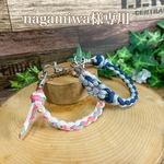 nagamiwa様専用　パラコード flowerチビストラップ