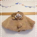 ハロウィンにも♪くまさんポンチョ