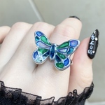 〜蝶の夢ガラス🦋リング〜