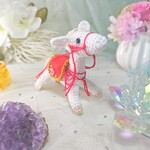 ※受注生産※❰御神馬ｼｬﾝ・白❱キーホルダーを付けれます✨