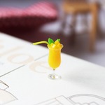 ミニチュア＊オレンジジュース カフェ ドリンク #B