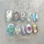 〈新作✴︎tokimeki memory〉 ☑︎one wan オーダー　オーダーネイル　韓国　ニュアンスネイル　個性派　