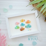 Happy♡Fish  mini🐠シーグラスアート