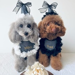 《ペットHalloween選べる2色お花スタイ&ハット》ハロウィン　クラウン　王冠　わんこ　いぬ　犬スタイ　犬　ビブ　スタイ　猫　コスチューム　帽子　うちのこ　うちの子　バースデー　誕生日　花冠