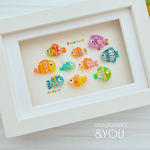 Happy♡Fishᗦ↞︎◃︎シーグラスアート