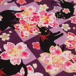 [桜と黒猫] 猫用ハンモック