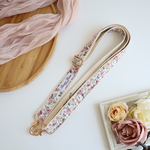 (8/23 21:00 販売開始)薔薇：ショルダー紐　大人可愛い　ショルダーストラップ　バッグ　スマホ　ショルダーバッグ