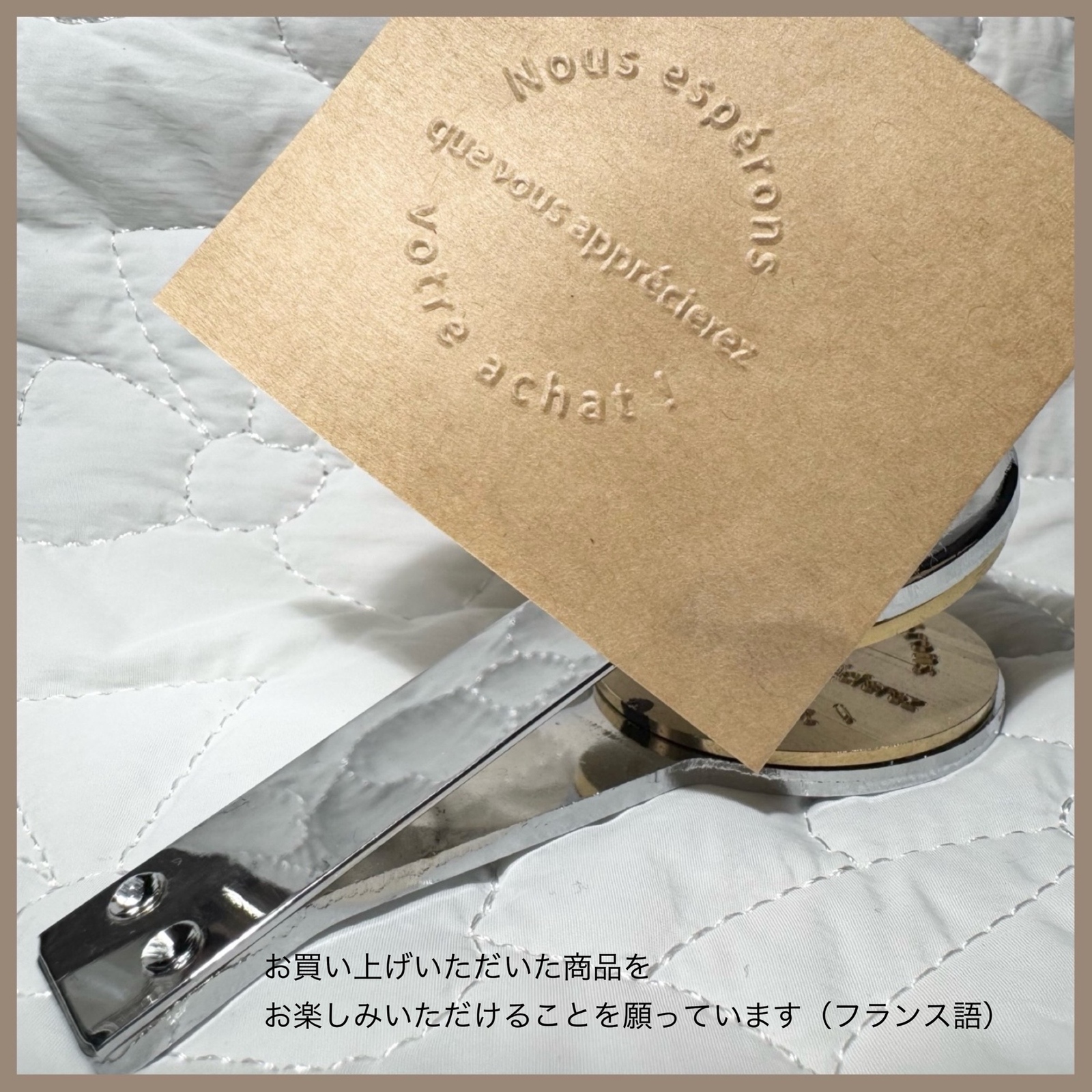 ロゴ持ち込み フルオーダーメイドオリジナルエンボッサー - PiPi
