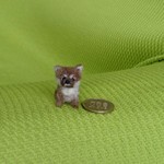 柴犬 赤 パピー羊毛フェルト
