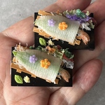 烏賊の姿造り　花