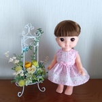 ソランちゃん・メルちゃんサイズ／チューリップのワンピース★送料無料★