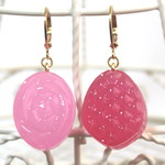 ドロップCandyピアス:) ベリー・ピーチ味