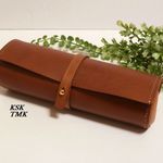 革の筆箱～筒型ペンケース～