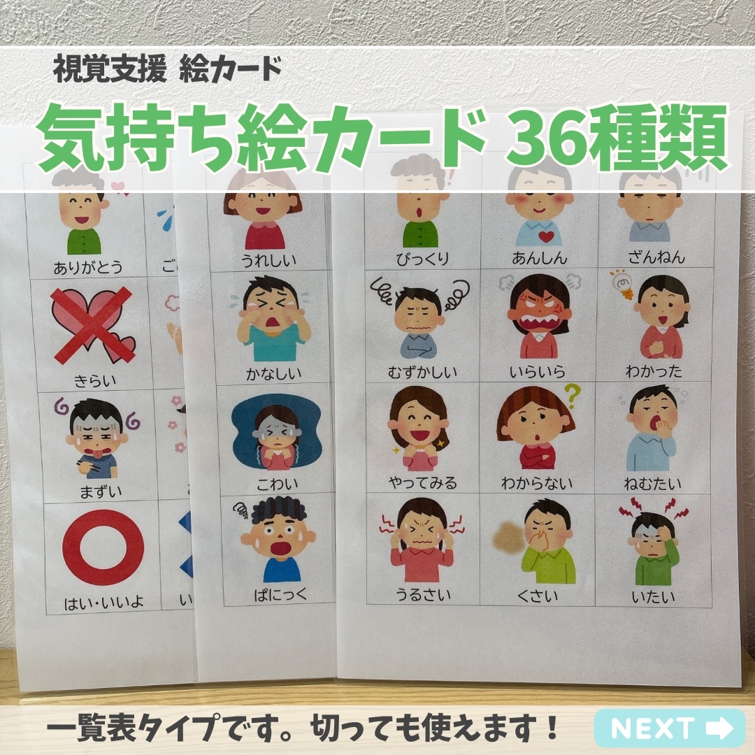 スタートセット＊絵カードコミュニケーションブック