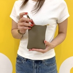 新色「一度使ったら手放せない♡」太めのリップが4本入る！縦長ポーチ(S) イタリアンレザー ミニポーチ コスメポーチ リップポーチ スタッズポーチ
