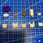 メレンゲクッキー　犬　ミニチュアフード　スイーツ　お菓子　粘土　型　シリコンモールド　アニマル