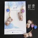 苺追いかける三毛猫/ピアス/ノンホールピアス