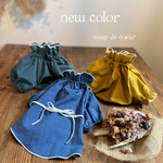 [犬服] NEW カラー　ワッシャー加工ナチュラルシャーリングブラウス　(送料無料)