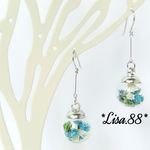 ～FLOWER～ガラスドームピアス