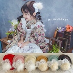 1000♥︎thanks【(7色)ガーリートーク帽】 七五三 ハット 髪飾り 帽子 ヘアアクセサリー  ヘッドドレス 着物 キッズ  3歳 7歳  ひな祭り  トーク帽　三歳　桃の節句　753 レトロ