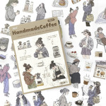 シールブック Handmade Coffee <S1053>