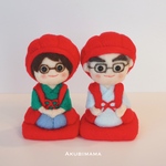 受注製作　名入り可能⭐︎還暦のプレゼントにおすすめオーダー人形　写真　旅行　贈り物　60歳　父　母　お祝い