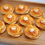 メープルシロップ パンケーキ　