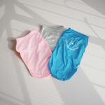 ご予約品『サイズL ブルー』ぼぶやオリジナルわんこTシャツ