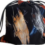 061225 【S】MULTI　POUCH（アフリカプリント布/巾着タイプ）