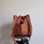 斜めがけtotebag  れんが